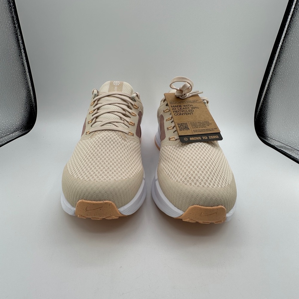Nike Run Swift 3 Shoes Womens 10 White Sail Orange Chalk Sneakers DR2698 107 NEW - Picture 5 of 12